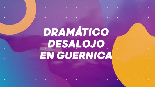 Dramático desalojo en Guernica, media sanción para el presupuesto 2021 - #BuenFlash