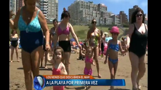 A la playa por primera vez