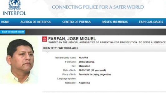 Ofrecen medio millón de pesos de recompensa por datos de un narco prófugo que pagó a un juez para que lo liberara