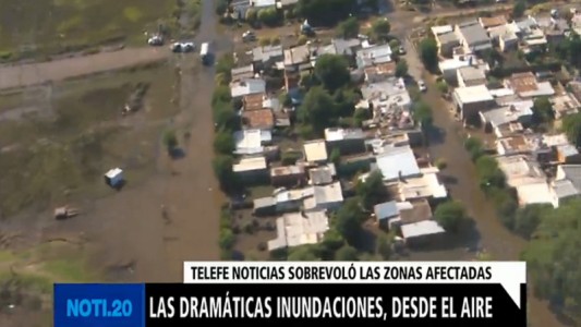 “La mirada helicóptero”, la otra cara de las inundaciones