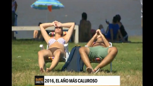 El año 2016 fue el más caluroso