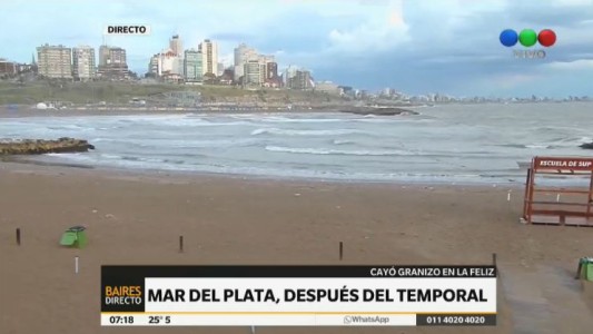 El viernes arrancó gris en Mar del Plata, luego mejora