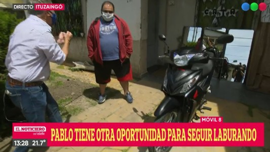 El gesto solidario con el joven de Ituzaingó que le robaron la moto por tercera vez