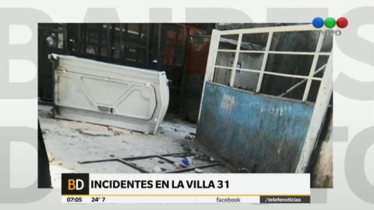 Muerte e incidentes en la Villa 31