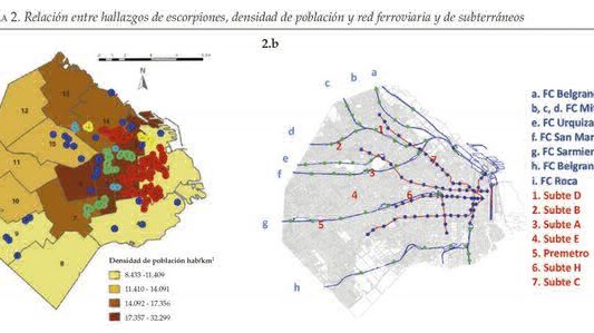 Trazan el mapa de los alacranes en la Ciudad