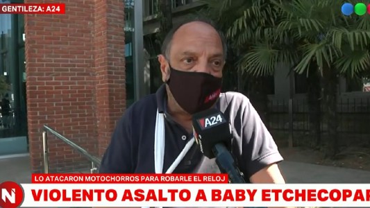 Recuperaron el reloj que le habían robado a Baby Etchecopar: hay un detenido
