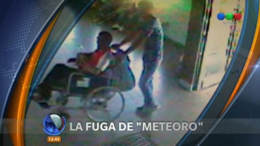 "Meteoro" se escapó en silla de ruedas de una cárcel de Mendoza