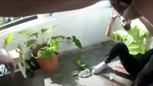 Video estremecedor: así detuvieron al agresor de la escuela de danza de Belgrano