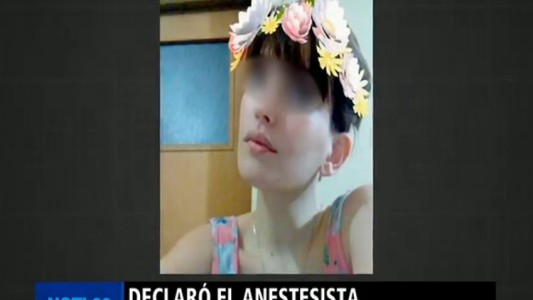 Declaró el anestesista