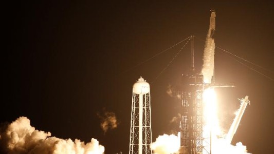 Despegó la nave de SpaceX hacia la Estación Espacial Internacional