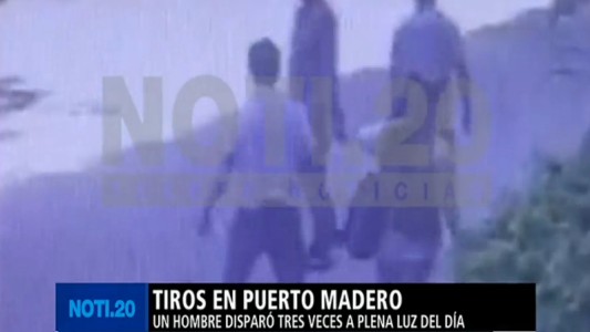 Tiros en Puerto Madero