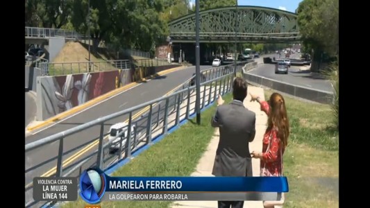 Brutal robo a una mujer en Palermo: "Siento que la saqué barata"