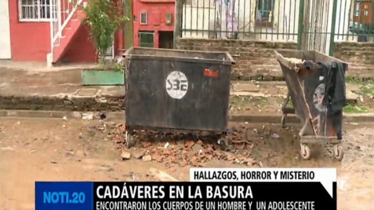 Cadáveres en la basura