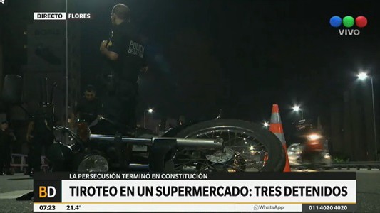 Tiroteo en un supermercado chino, con el dueño herido y tres detenidos