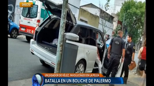 Jugador de Vélez, involucrado en una pelea a la salida de un boliche