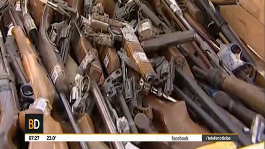 Cada tres horas muere una persona por uso de armas de fuego en la Argentina