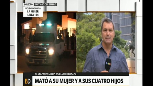 Murió el hombre que mató a su esposa y a sus cuatro hijos en Santiago del Estero