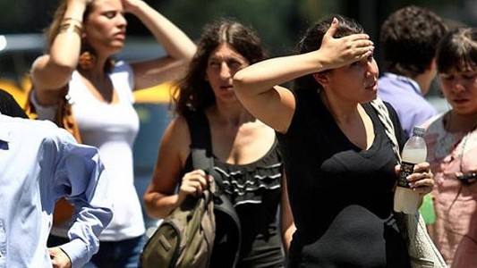 Alerta roja por el calor en Buenos Aires y el conurbano