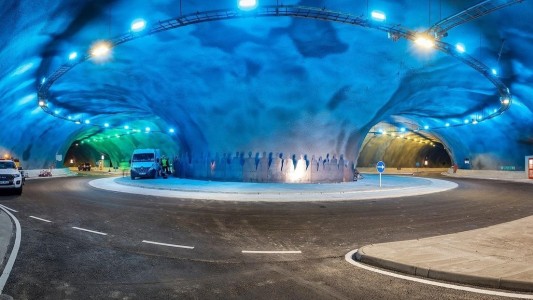 La primera rotonda submarina se encuentra bajo el Océano Atlántico