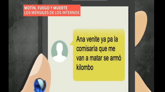 Motín, fuego y muerte en Pergamino: los mensajes de los presos a sus familias