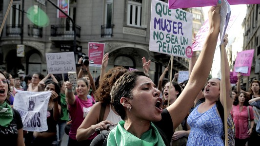 #ParoDeMujeres: las imágenes de la marcha