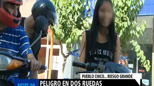 Catamarca: peligro en dos ruedas