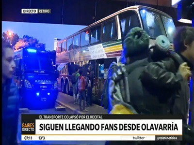 El lento regreso desde Olavarría