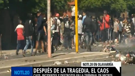 Después de la tragedia, el caos