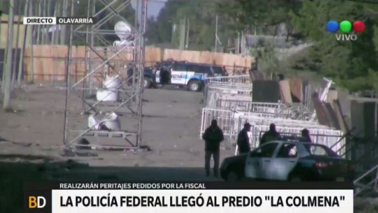 Policía Federal realiza pericias en el predio del recital del Indio Solari