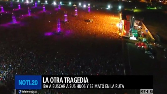 El Indio en Olavarría: iba a buscar a sus hijos y se mató en la ruta