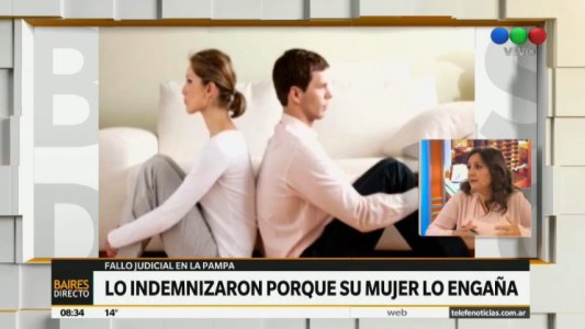 Indemnizará a su ex con $125 mil por haberle sido infiel