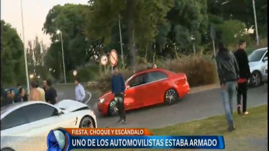 Familiares del conductor que chocó agredieron a la prensa