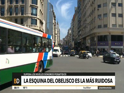 La esquina más ruidosa de Buenos Aires