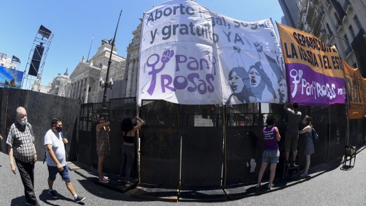 El aborto en el Senado: marchas a favor y en contra este martes en el Congreso