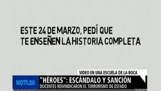 Separaron a las docentes que reivindicaron el terrorismo de Estado en una escuela de La Boca