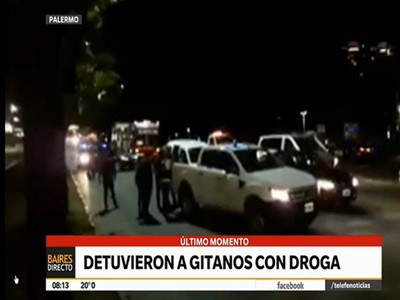 Gitanos con droga en el barrio de Palermo