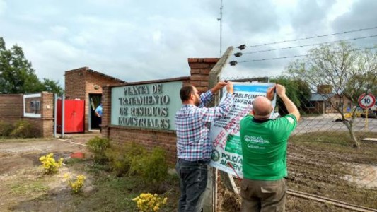 Clausuran planta de tratamiento de residuos peligrosos que se inundó en Córdoba