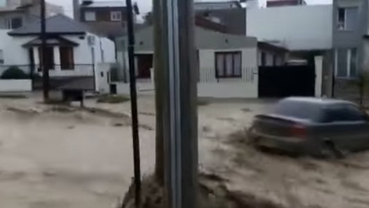 Fuerte temporal en Comodoro Rivadavia