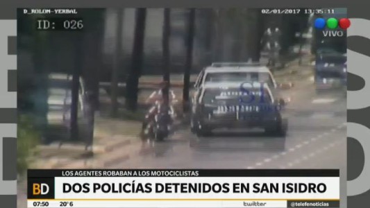 Detuvieron a dos policías bonaerenses por corrupción