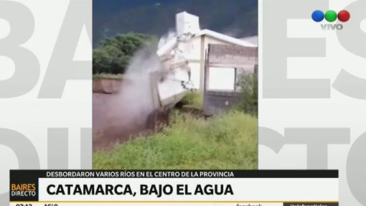 Graves inundaciones en Catamarca