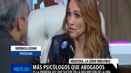 Más psicólogos que abogados