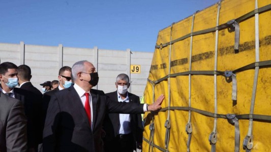 Israel envió vacunas contra el coronavirus a la Autoridad Palestina