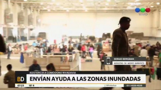 Sergio Bergman: "Se activó el Sistema Nacional de Evaluación de Riesgo y Emergencia"