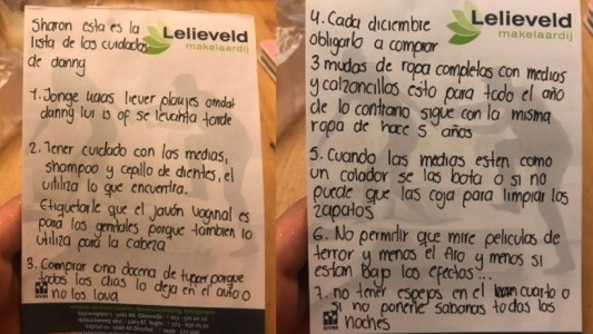 Se fue a vivir con el novio y su suegra le mandó una lista de cómo tratarlo