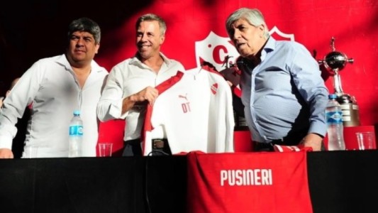Pusineri habló tras su partida de Independiente: "Los directivos saben que no se manejaron bien"