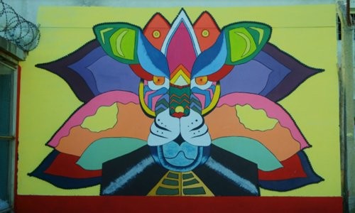 Un concurso de muralismo llevó color a las cárceles bonaerenses