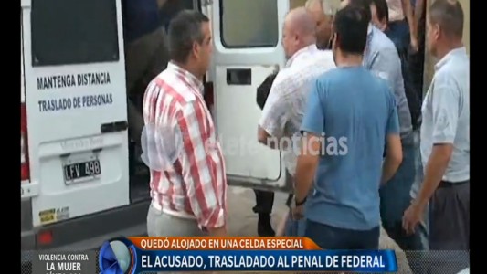 El acusado por el crimen de Micaela fue trasladado a un penal de máxima seguridad