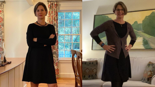 La mujer que se puso 100 días el mismo vestido para ayudar al planeta: juró que no se comprará más ropa