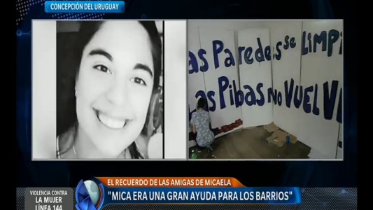 El recuerdo de las amigas de Micaela García