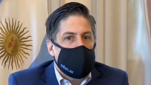Clases: Trotta habló de la "presencialidad cuidada" y tildó de "cínico" a Macri